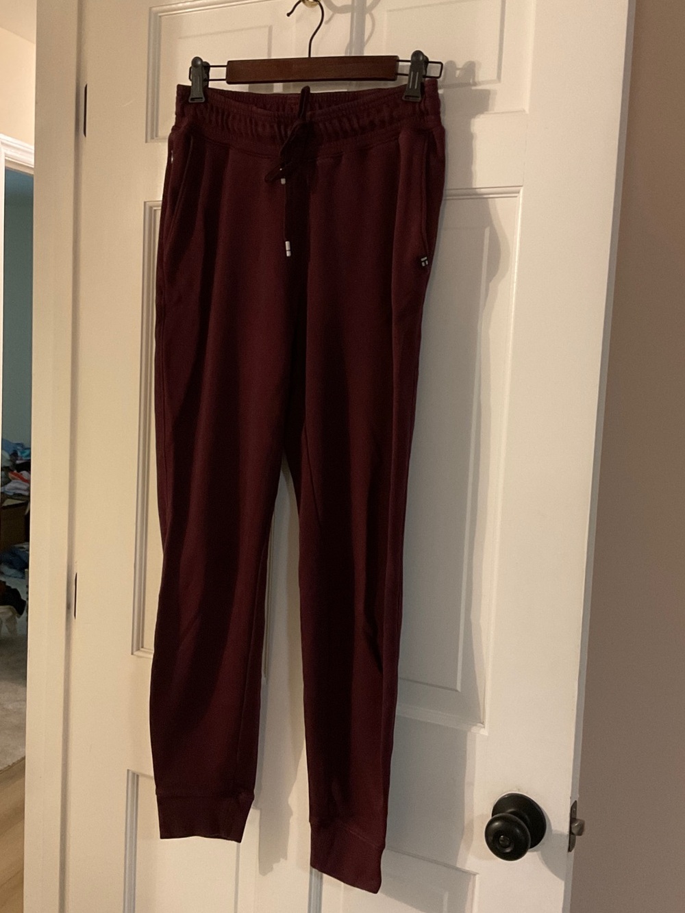 Tommy John Burgundy Track Joggers
